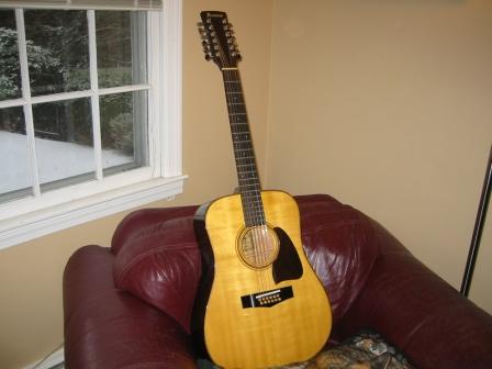 1981 Ibanez Artwood AW-75 12-string