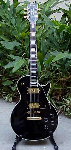 gibson les paul custom black 1970. Les Paul Custom Black