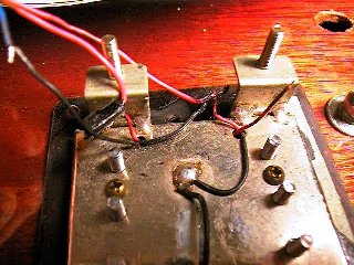 Back of triple coil pickup