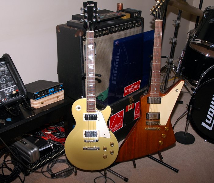 gold top 2351 and my 76 Explorer
