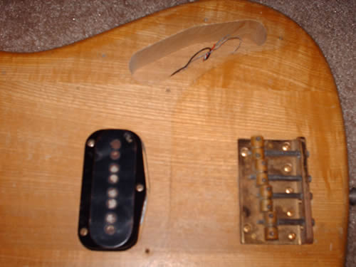 body no pickguard