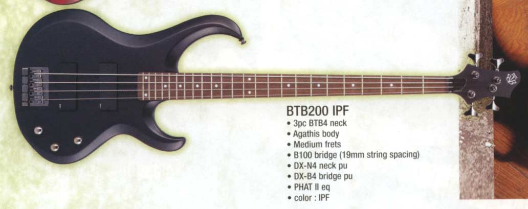 Ibanez btb 205 manual